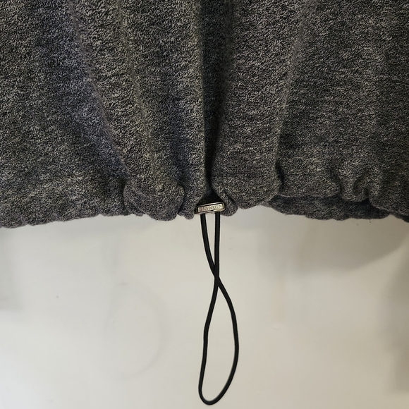 Calvin Klein Quarter Zip Crop Sweatshirt - Picture 8 of 9